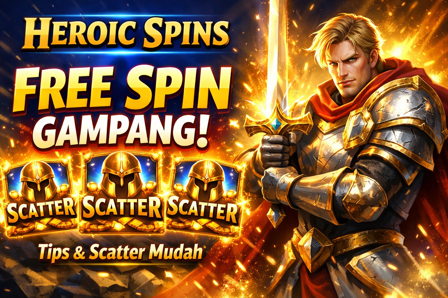 Tips FreeSpin dan Mudah Scatter Heroic Spins