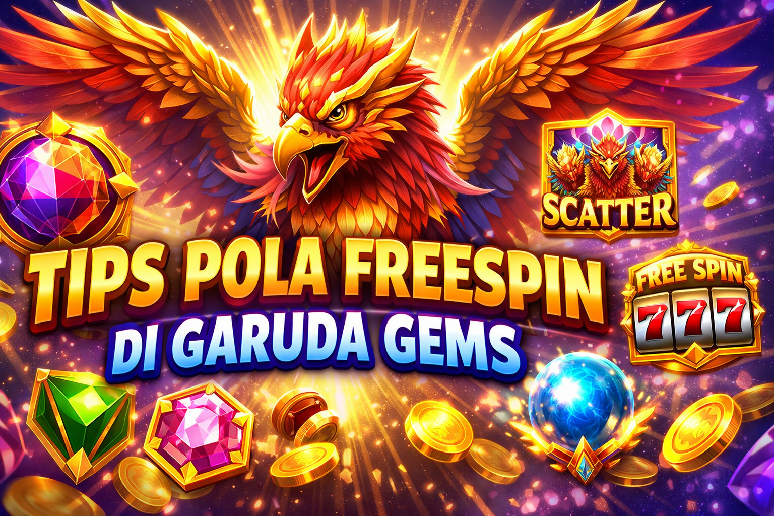 Tips FreeSpin dan Mudah Scatter Garuda Gems Jadi Incaran Pemain Slot Online, Ini Strategi yang Banyak Dibicarakan