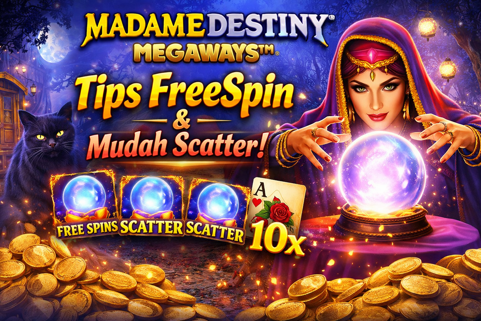 Tips FreeSpin dan Mudah Scatter Madame Destiny Megaways: Panduan Lengkap untuk Pemain Slot Online