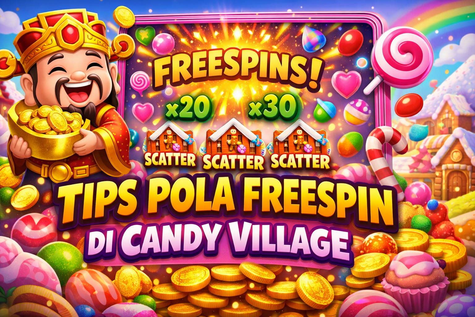Tips FreeSpin dan Mudah di Slot Candy Village: Panduan Lengkap untuk Pemain Cerdas