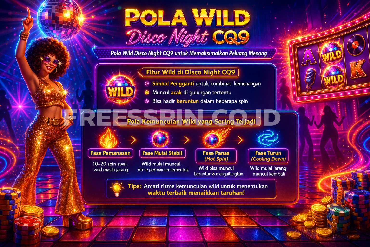 Pola Wild Disco Night CQ9 yang Sering Muncul
