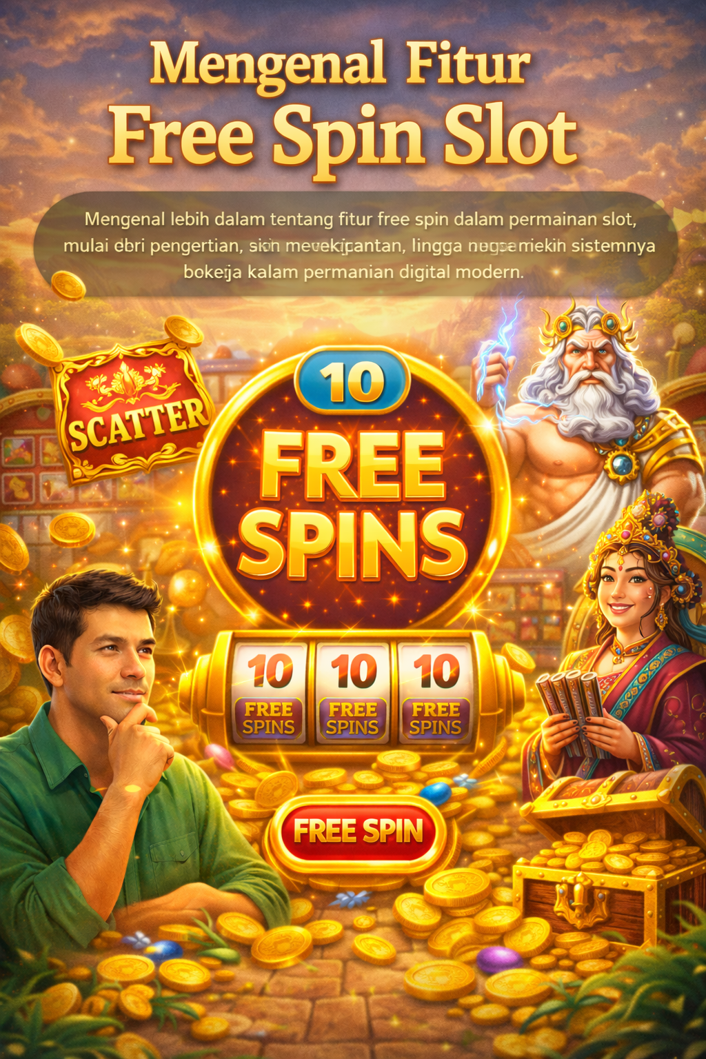 Memahami Fitur Free Spin Slot dalam Permainan Slot Online