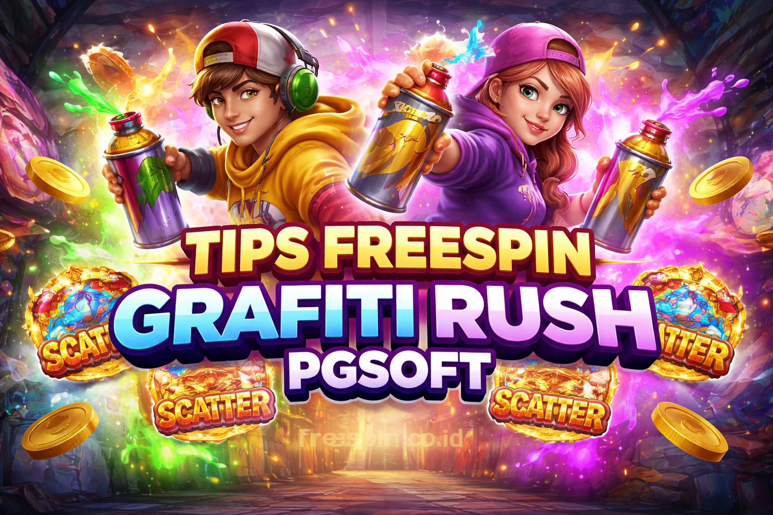 Tips Freespin Grafiti Rush PGSoft yang Wajib Kamu Tahu