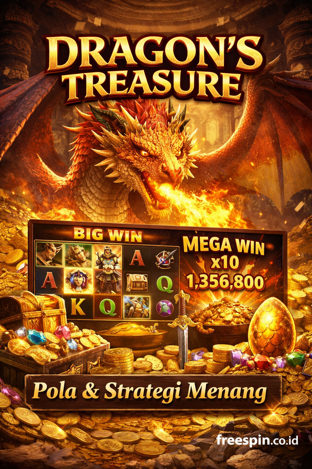 Pola Dragon’s Treasure  yang Logis dan Mudah Dipahami