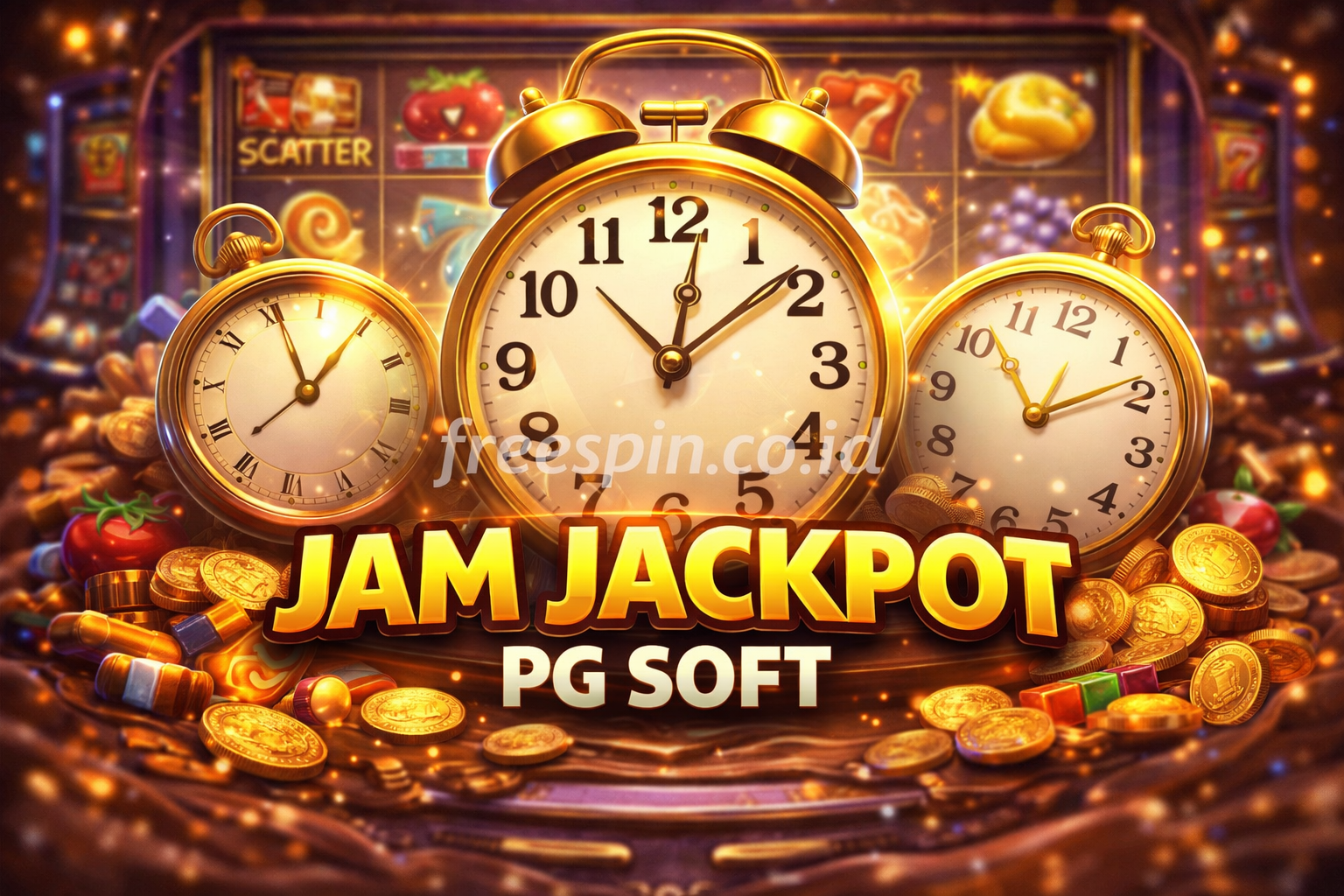Jam Jackpot PG Soft yang Sering Dicari Pemain