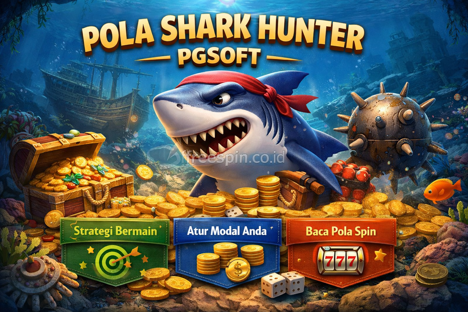 Pola Shark Hunter PGSoft yang Mudah Dipahami