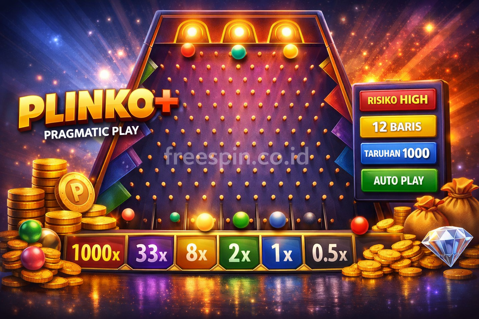 Fitur Apa Saja yang Ada di Plinko+ Pragmatic?
