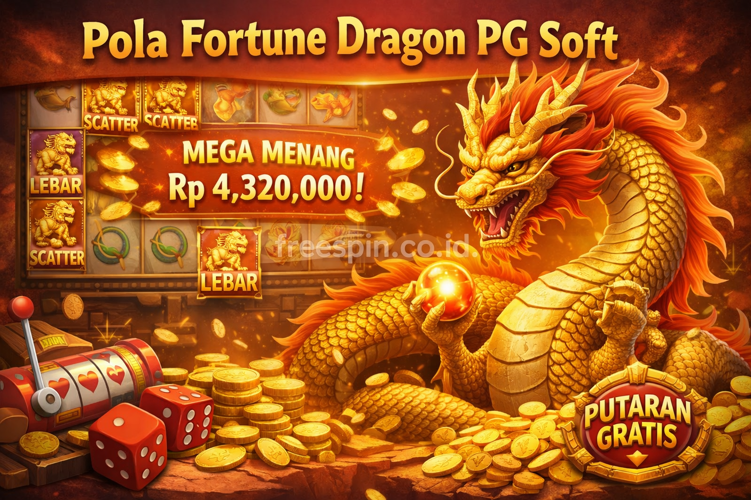Pola Fortune Dragon PG Soft yang Efektif dan Mudah Dipahami