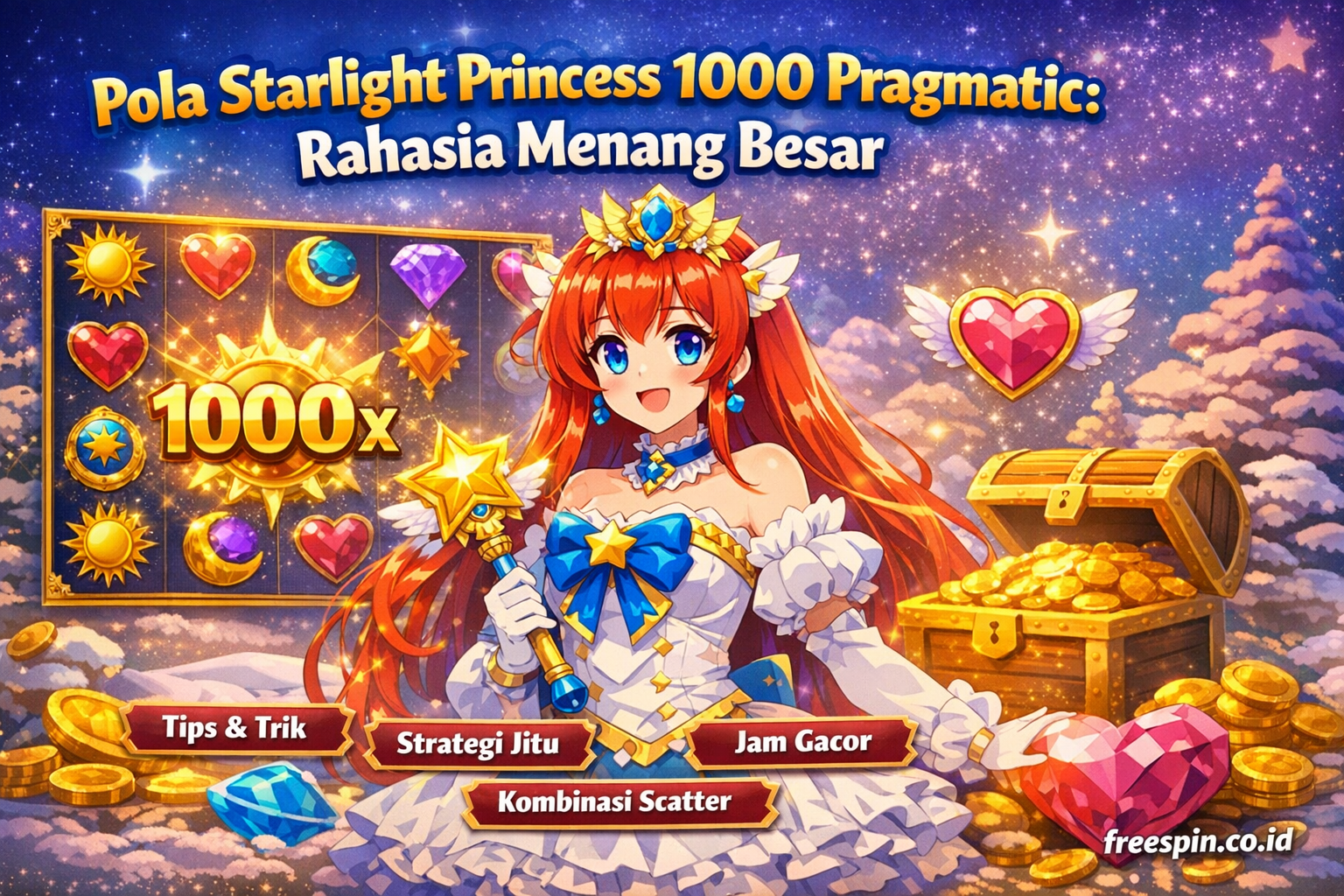 Pola Starlight Princess 1000 Pragmatic Hari Ini: Strategi dan Tips Maksimal Raih Kemenangan