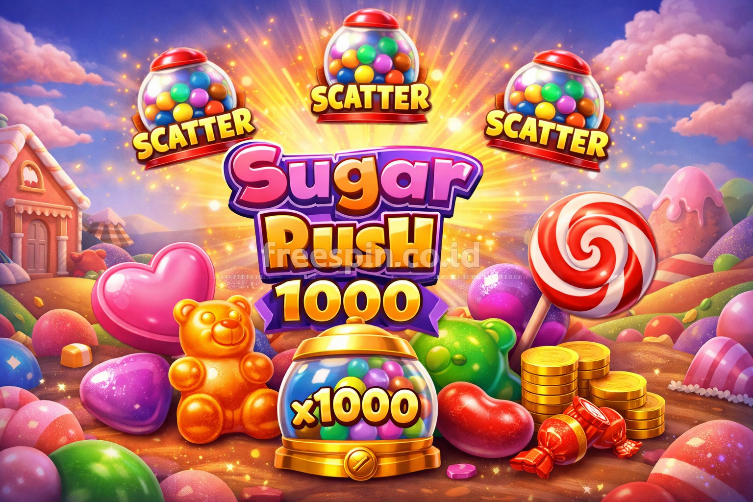 Tips Freespin Sugar Rush 1000 yang Efektif