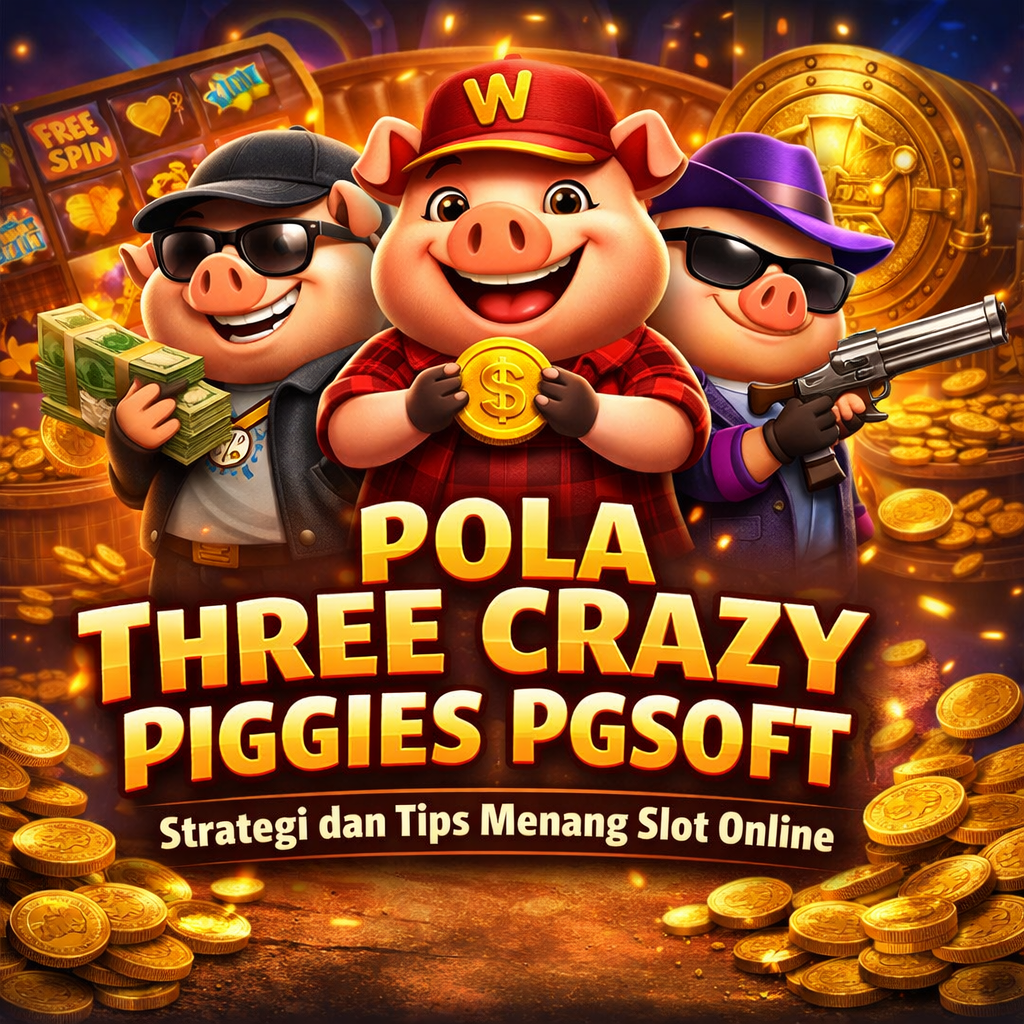 Pola Three Crazy Piggies : Panduan Lengkap untuk Memahami Strategi dan Peluang Menang