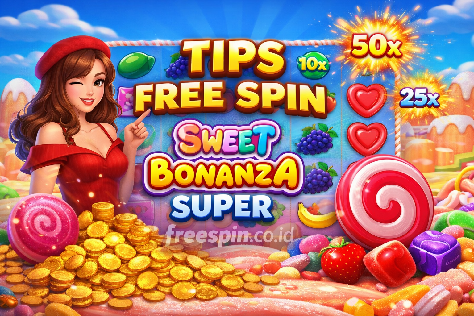 Tips Mendapatkan Free Spin Sweet Bonanza Super yang Efektif