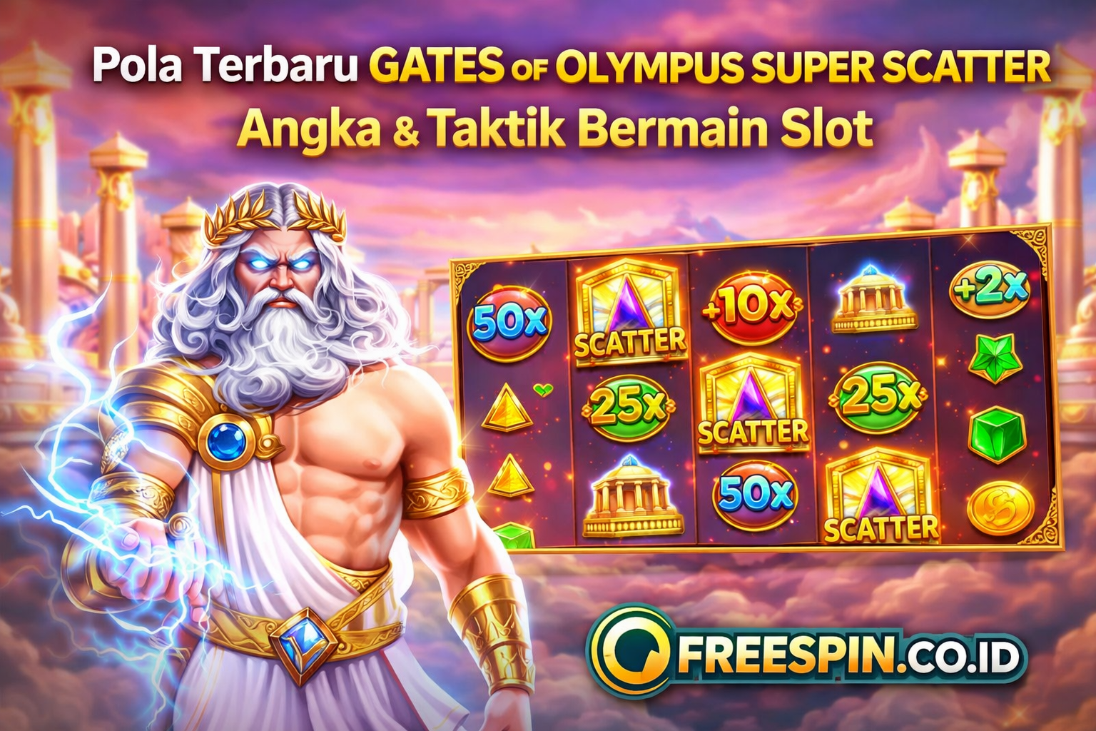 POLA TERBARU GATES OF OLYMPUS SUPER SCATTER: STRATEGI ANGKA DAN TAKTIK