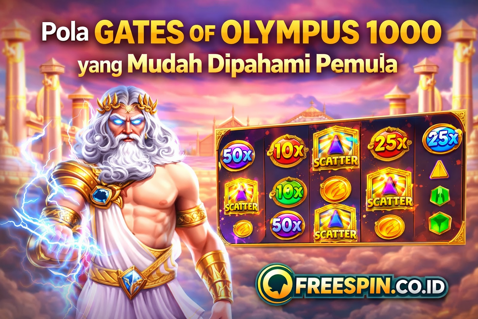 POLA GATES OF OLYMPUS 1000: STRATEGI DAN CARA MEMAHAMI PERMAINANNYA