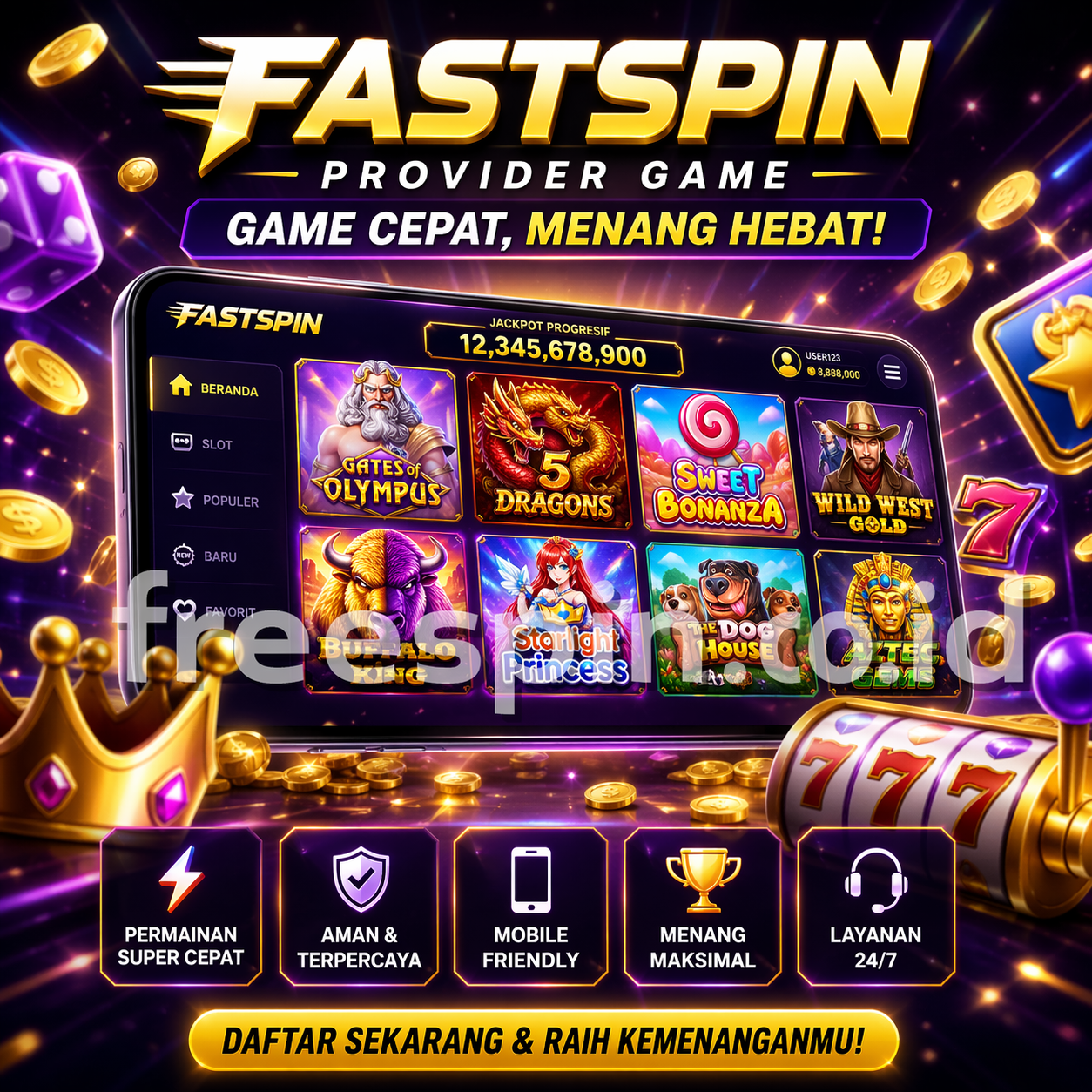 Fastspin: Provider Game yang Semakin Digemari