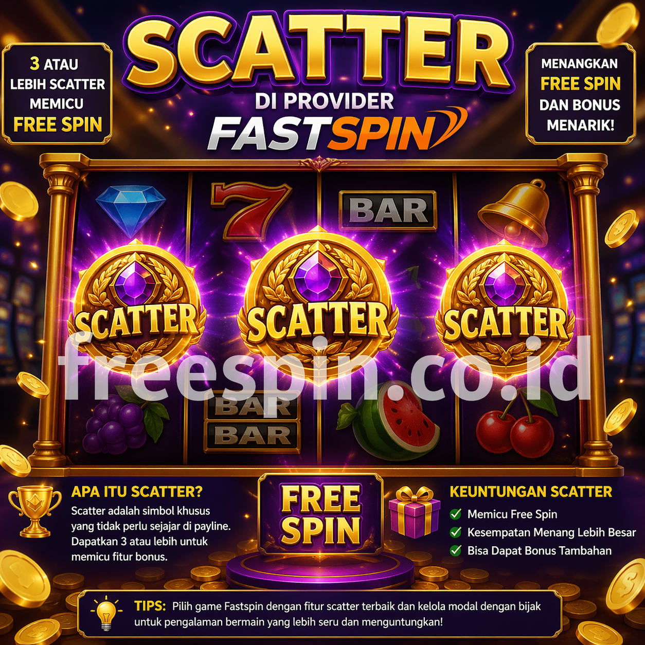 Rahasia Scatter di Fastspin