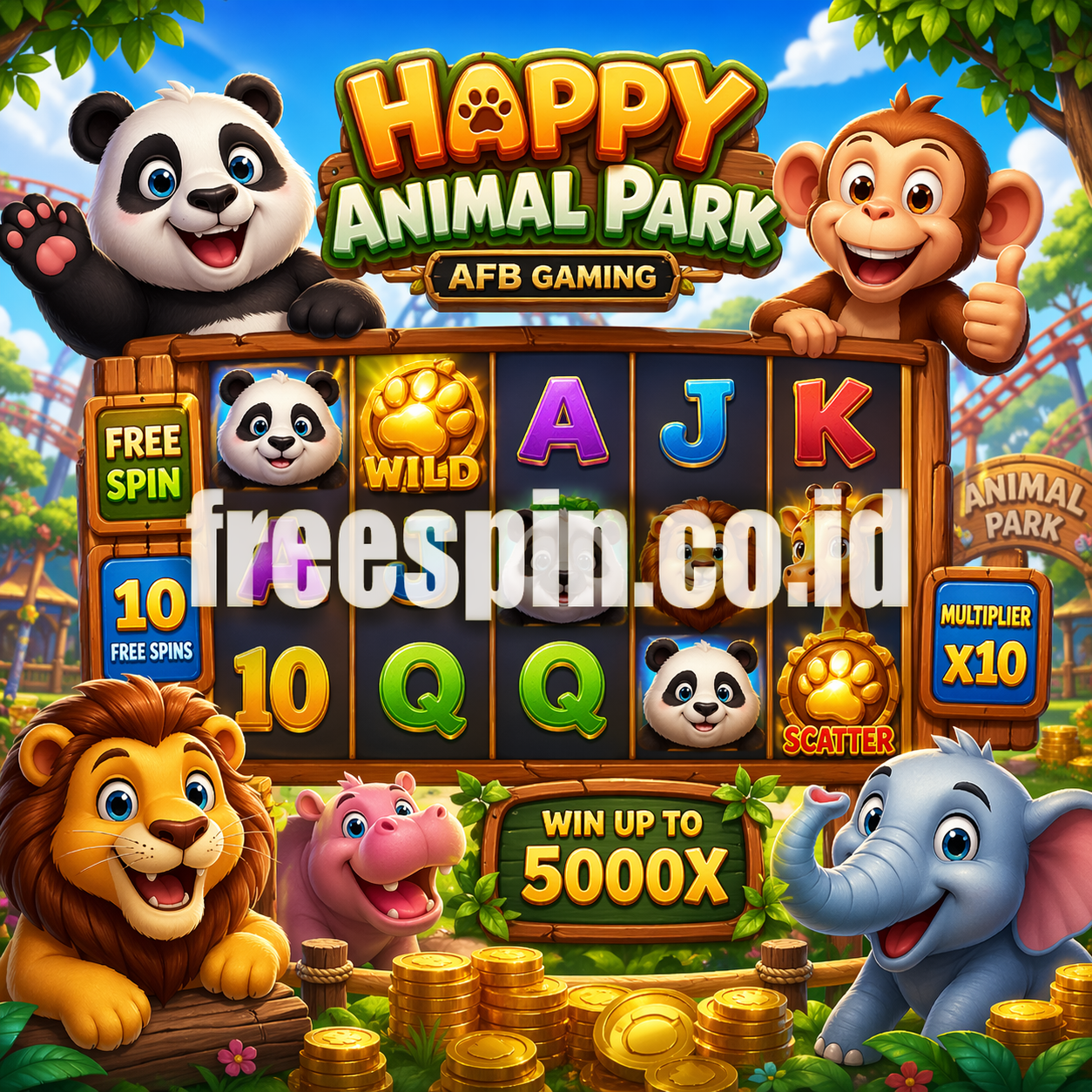 Pola Happy Animal Park AFB Gaming yang Mudah Dipahami