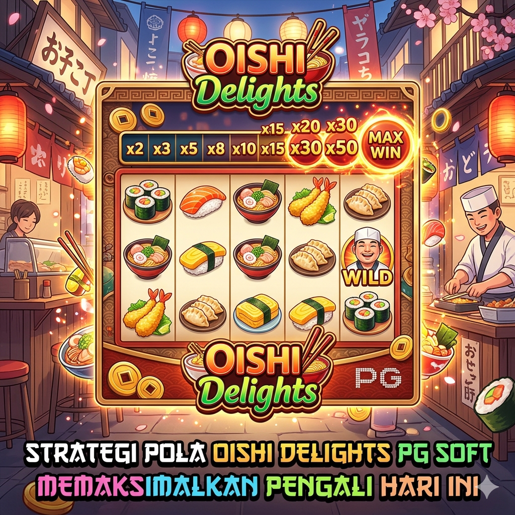 Strategi Pola Oishi Delights PG Soft: Maksimalkan Pengali Foodie Hari Ini