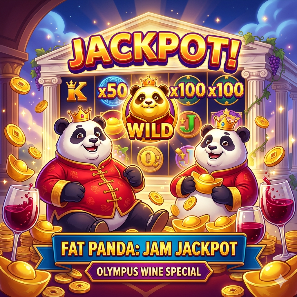 Strategi Jitu Memahami Jam Jackpot Olympus Wine di Fat Panda