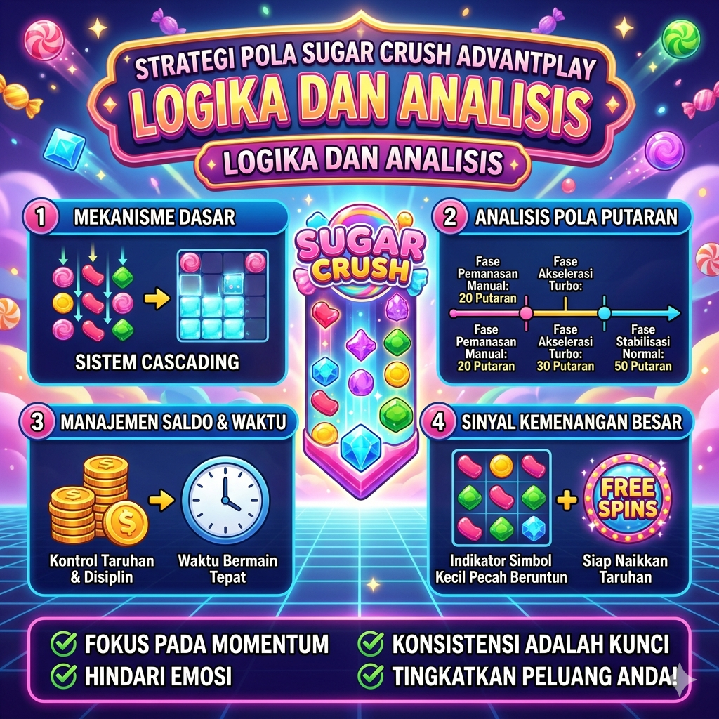 Strategi Pola Sugar Crush AdvantPlay: Logika & Tips Terbaru